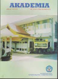 Image of Akademia Vol. 19 No. 4 Oktober 2015