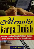 Menulis Karya Ilmiah