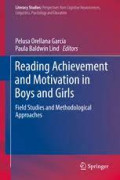 Reading Achievement and Motivation in Boys and Girls