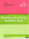Speaking and listening resource book
