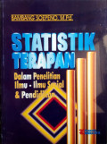 Statistik terapan dalam penelitian ilmu-ilmu sosial & pendidikan