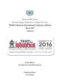 The Asian EFL Journal : Second Language Acquisition - Academic Research (2016)