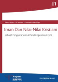 Iman Dan Nilai-Nilai Kristiani