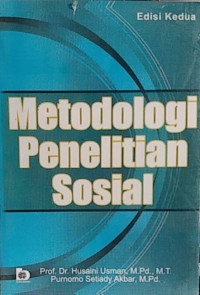 Metodologi penelitian sosial